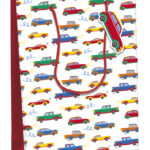 Clairefontaine geschenktas 'Auto's', middel