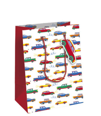 Clairefontaine geschenktas 'Auto's', klein