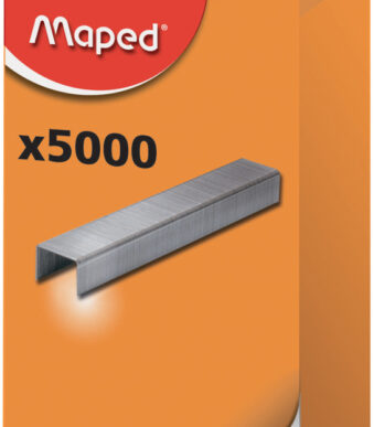 Maped nietjes 19 1/4, 6 mm, verzinkt, grootverpakking