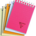 Clairefontaine spiraal-notitieblok LINICOLOR, DIN A7, geruit