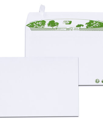 GPV enveloppen 'ERAPure' C5 162 x 229 mm, wit, zonder venster, zelfklevend, 200 stuk