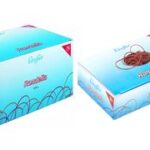 Läufer RONDELLA elastieken in doos - 1.000 g, rood