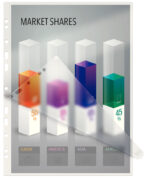 LEITZ lamineerhoes, DIN A4, ordnerponsing, 250 mic, 100 st.