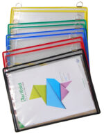 Djois by Tarifold opbergmap met oogje, A4-formaat, geassorteerde kleuren.