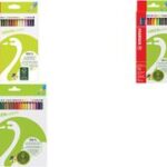 Stabilo Kleurpotloden GREENcolors, 24 stuks in kartonnen etui.