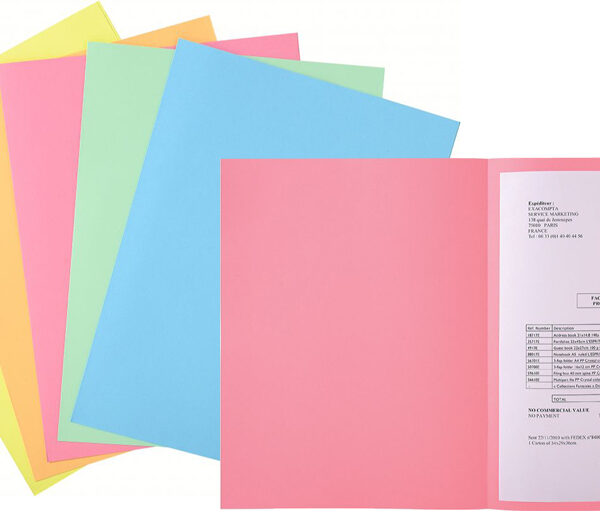 EXACOMPTA dossiermap SUPER 180, DIN A4, kleuren assorti