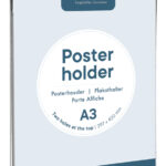EUROPEL posterhouder, DIN A3 staand, transparant