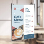 EUROPEL posterhouder, DIN A3 staand, transparant