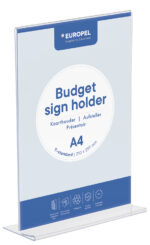 EUROPEL tafelstandaard Budget, DIN A4, recht