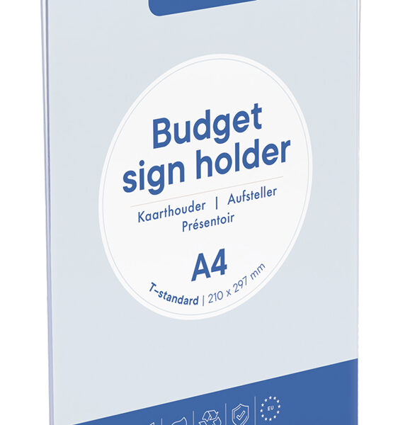 EUROPEL tafelstandaard Budget, DIN A4, recht