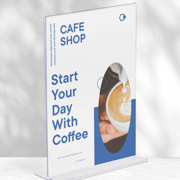 EUROPEL tafelstandaard Budget, DIN A4, recht