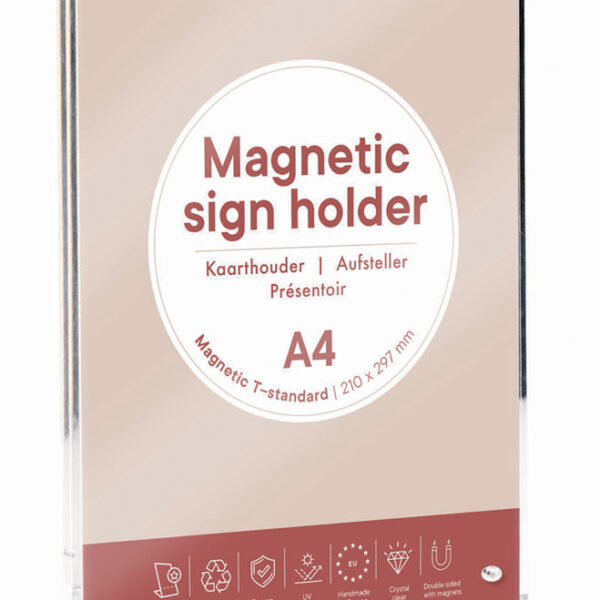 EUROPEL tafelstandaard LUXE, DIN A4 staand, recht