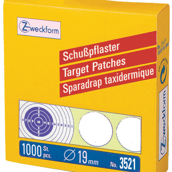 AVERY Zweckform schietschijfsticker, wit, diameter: 19 mm