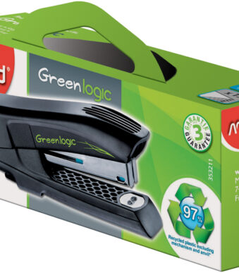 Maped nietmachine Pocket nr. 10 Greenlogic, zwart