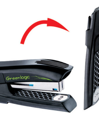 Maped nietmachine Full Strip Greenlogic, zwart