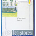 Draagtas voor prospectus met oogje, A4-formaat, blauw