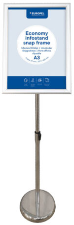 EUROPEL Informatiestandaard ECONOMY met Posterframe A3 Zilver