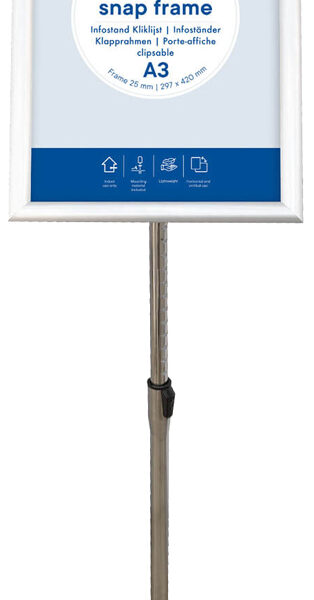 EUROPEL Informatiestandaard ECONOMY met Posterframe A3 Zilver