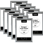 EUROPEL kliklijst BUDGET, DIN A4, 25 mm, zilver