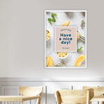 EUROPEL - Posterframe Premium+ - Formaat A1 - Kleur: Wit