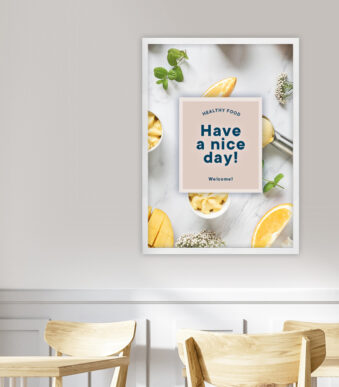 EUROPEL - Posterframe Premium+ - Formaat A1 - Kleur: Wit