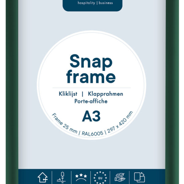 EUROPEL - Posterlijst - A3 - 25 mm - Groen