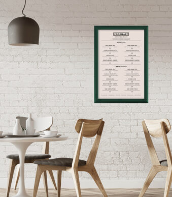 EUROPEL - Posterlijst - A3 - 25 mm - Groen