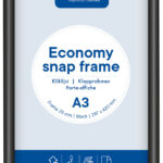 EUROPEL - Posterframe Economy - Formaat A3 - 25 mm - Zwart
