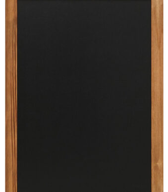 EUROPEL - Krijtbord met houten frame - 500 x 700 mm - Naturel
