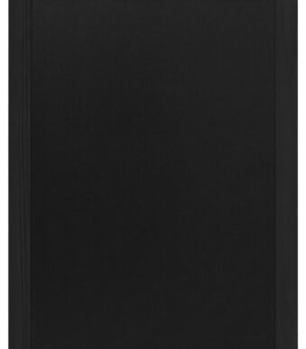 EUROPEL - Schoolbord met houten frame - 500 x 700 mm - Zwart