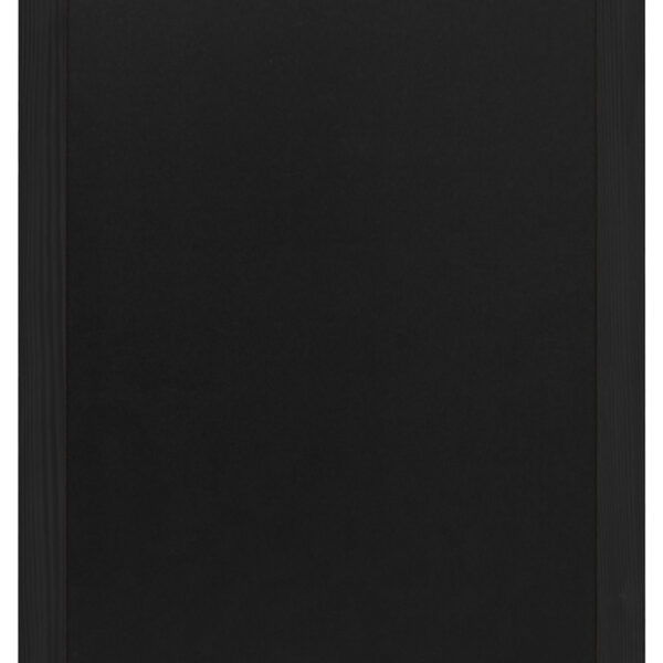 EUROPEL - Schoolbord met houten frame - 500 x 700 mm - Zwart