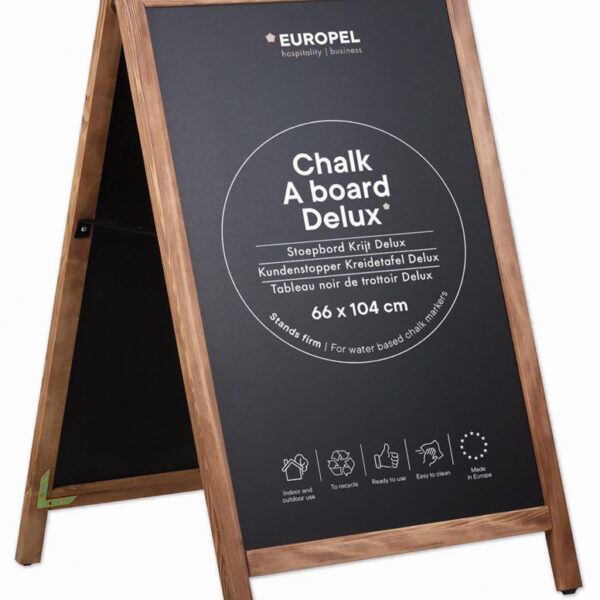 EUROPEL klantenstopper DELUXE, 660 x 1.040 mm, naturel