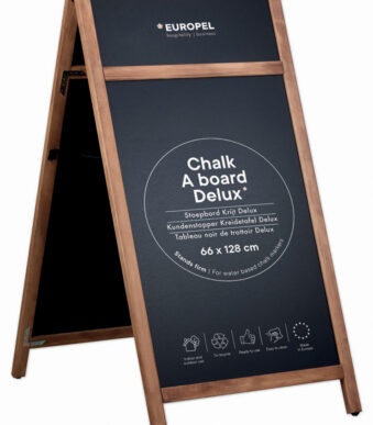 EUROPEL klantenstopper DELUXE, 660 x 1.280 mm, natur