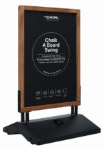 EUROPEL klantenstopper SWING, 700 x 1.180 mm, naturel