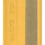 LEITZ hechtstrip, 35 x 158 mm, karton, geel