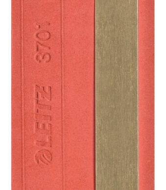 LEITZ hechtstrip, 35 x 158 mm, karton, rood