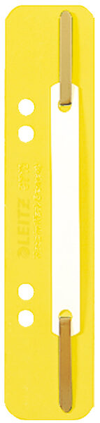 LEITZ hechtstrip, 35 x 158 mm, PP-folie, geel