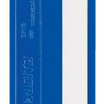 LEITZ hechtstrip, 35 x 158 mm, PP-folie, blauw