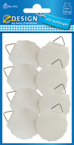 AVERY Zweckform - Fotohangers - Diameter: 30 mm - Kleur: Wit