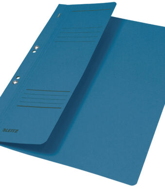 LEITZ hechtmap, DIN A4, manillakarton, blauw