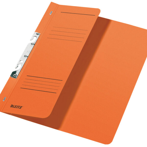 LEITZ gleufhechter, manillakarton, DIN A 4, oranje