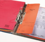 LEITZ gleufhechter, manillakarton, DIN A 4, oranje