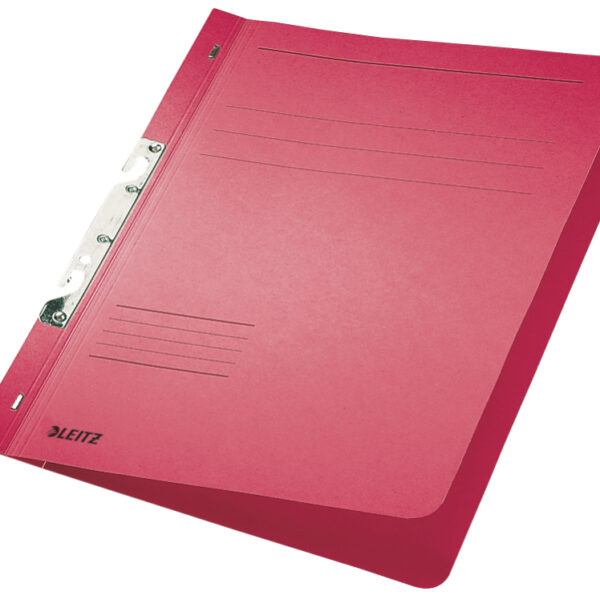 LEITZ inhanghechtmap, DIN A4, manillakarton, rood