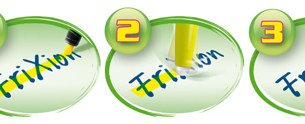 PILOT Marker Highlighter Frixion, uitwisbaar, 1-4mm geel 1 st