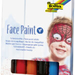 Gekleurde make-upstiften voor gezichtsschildering, wild