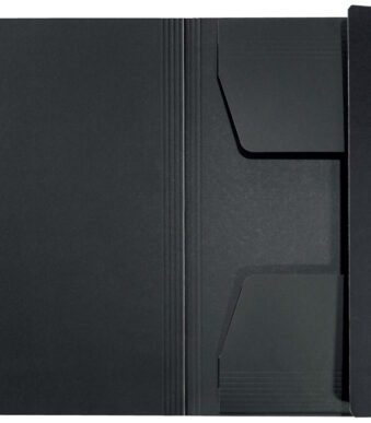 LEITZ jurismap Recycle, DIN A4, karton 430 g/m2, zwart