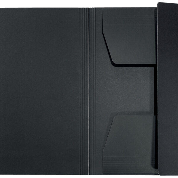 LEITZ jurismap Recycle, DIN A4, karton 430 g/m2, zwart