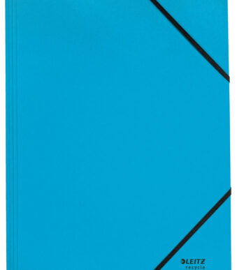 LEITZ Elastomap / hoekspanmap Recycle, DIN A4, karton 430 g/m2, blauw