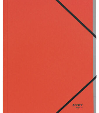 LEITZ sorteermap Recycle, DIN A4, karton, 6 vakken, rood