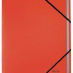 LEITZ sorteermap Recycle, DIN A4, karton, 12 vakken, rood